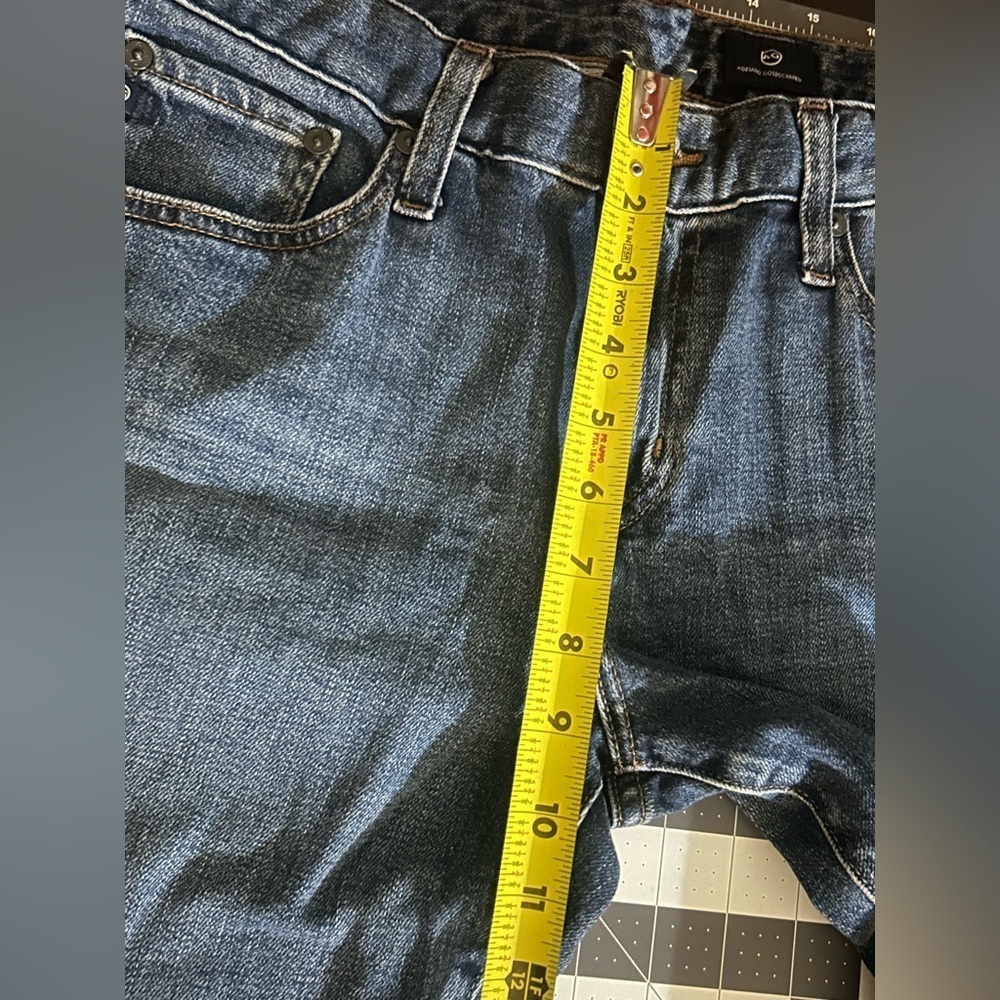 AG Adriano Goldschmied Indigo Straight Leg Jeans - Picture 3 of 8